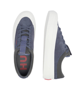 Кожаные кроссовки HUGO - темно-синий(50517238)