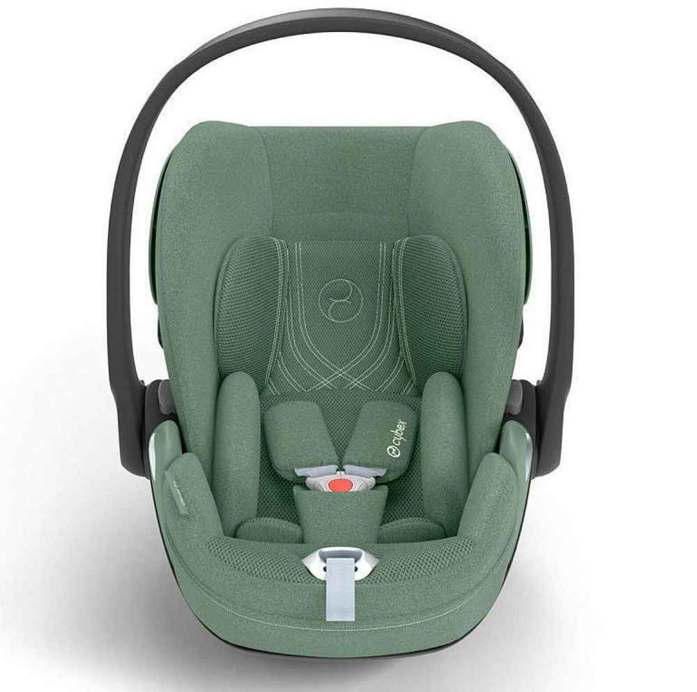 Коляска Cybex Talos S Lux TPE complete Cloud T Leaf Green Plus 3 в 1 Stormy Blue с дождевиками