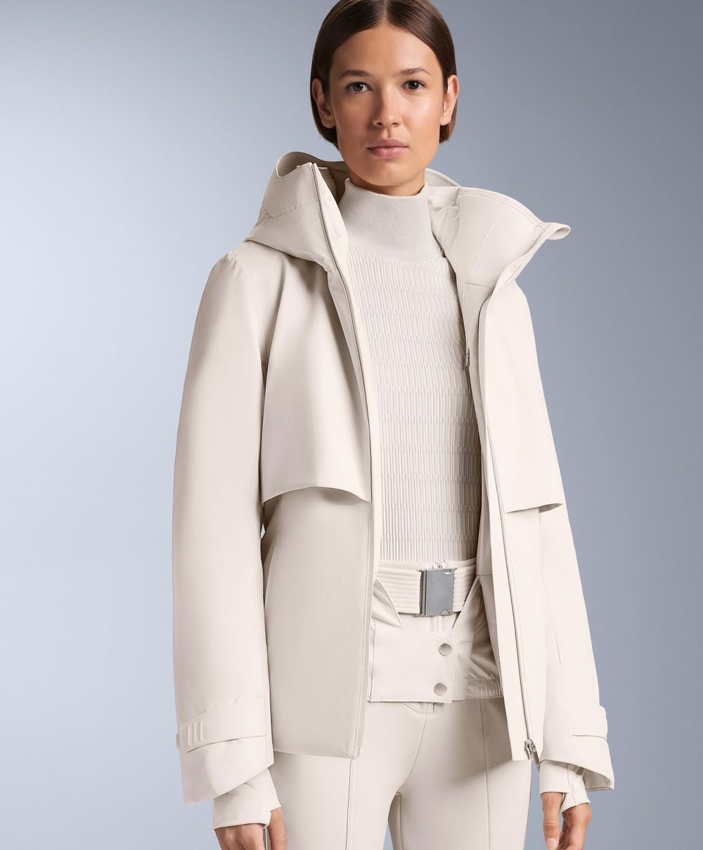 Oysho Водостойкая куртка Primaloft® Feel the Performance™ SKI, норка