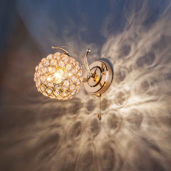 7777/1 / настенный светильник /   золото