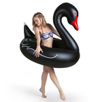 Круг надувной black swan