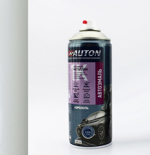 AUTON Эмаль металлик ЛЕДНИКОВЫЙ 221, аэрозоль 400мл