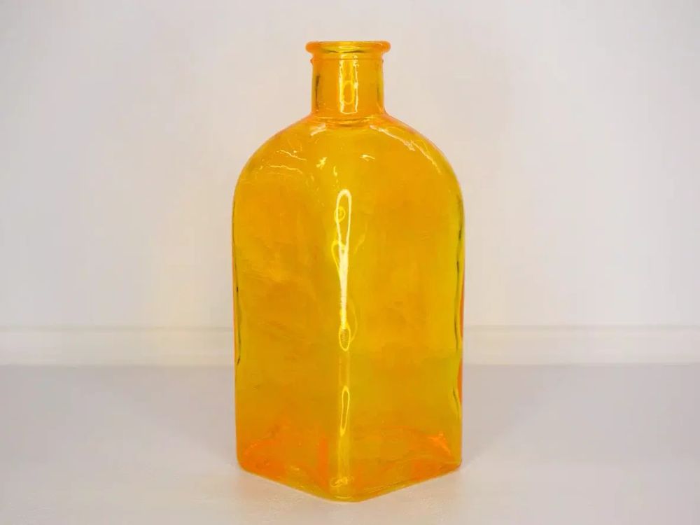 Ваза "Цитадель Штоф" (Оранжевый) прозр. d=2.5см, МИКС   1517428