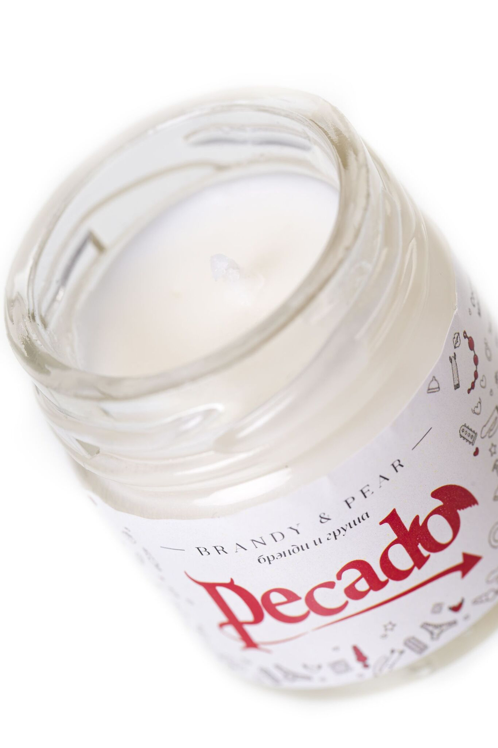 Массажная свеча Pecado Brandy & Pear, для эротического массажа, 35 мл