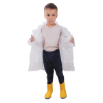 Дождевик с капюшоном 4 цвета микс, размер S