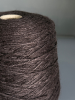 Пряжа Hasegawa HKA1219, 3/6.25(100%  шелк), 208м/100гр, коричневый