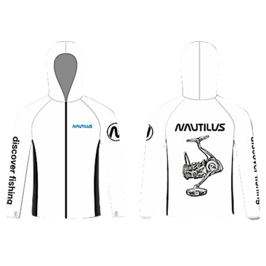 Джерси с капюшоном Nautilus Black and white водолазка -
