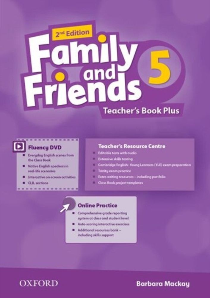FAMILY &amp; FRIENDS 5 книга для учителя (2ED TB PLUS PACK 19)