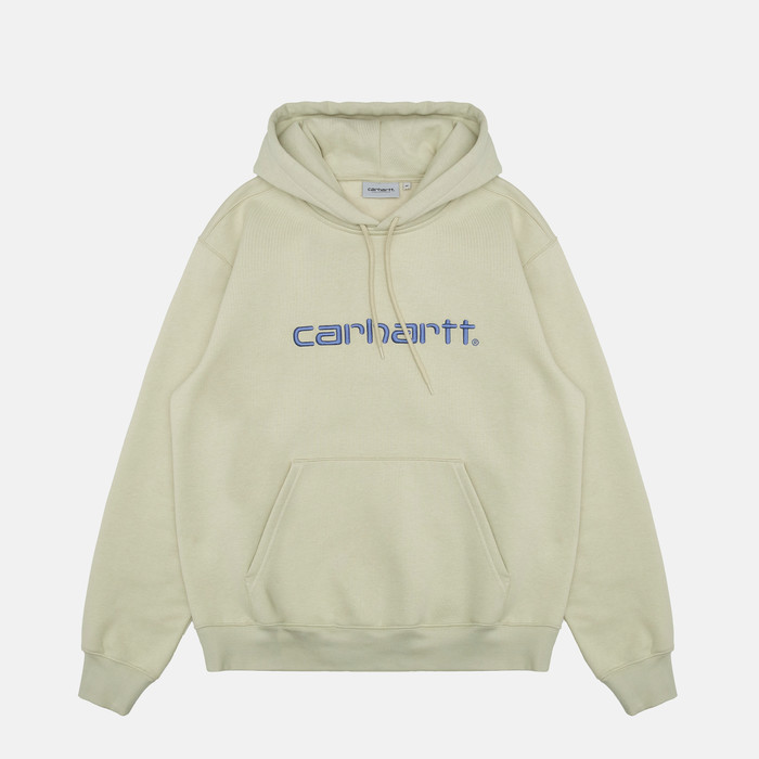 Толстовка мужская Carhartt WIP Hooded Sweatshirt  артикул:I030547_beryl_sorrent - купить в магазине Дайс
