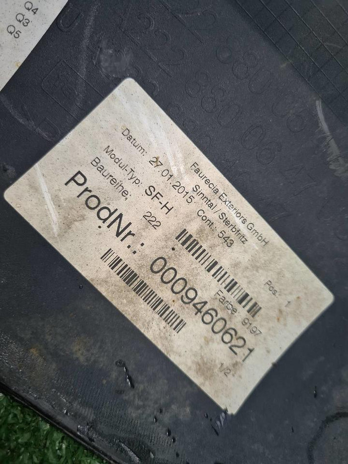 Бампер задний Mercedes S w222 (2013-2017)