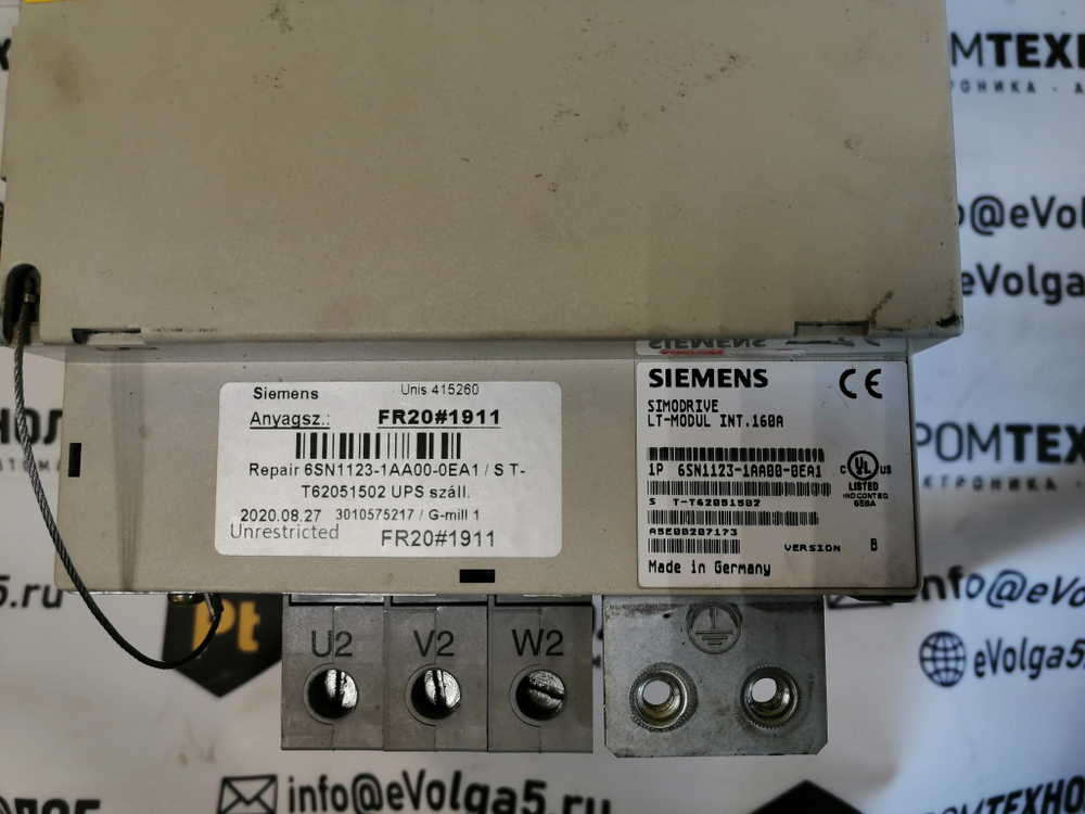 Siemens 6SN1123-1AA00-0EA1 б/у