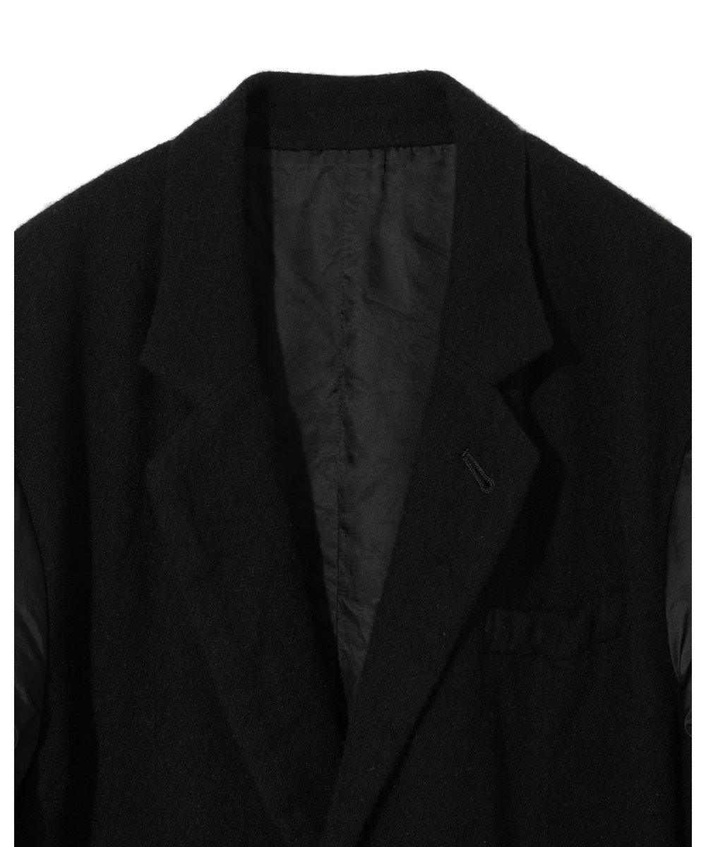 UNDERCOVER КУРТКА-ПУХОВИК ЧЕРНАЯ КОМБИНИРОВАННАЯ