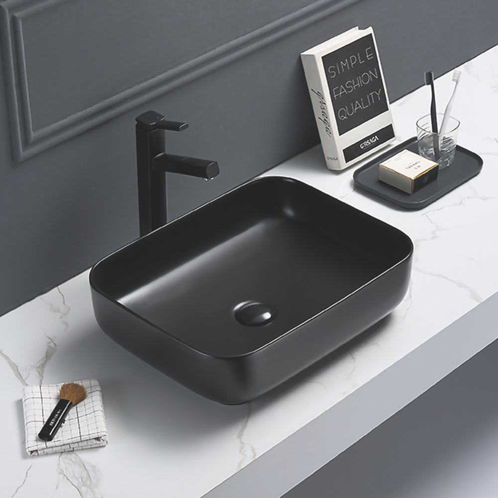 Раковина керамическая накладная Art&Max AM-78109-MB