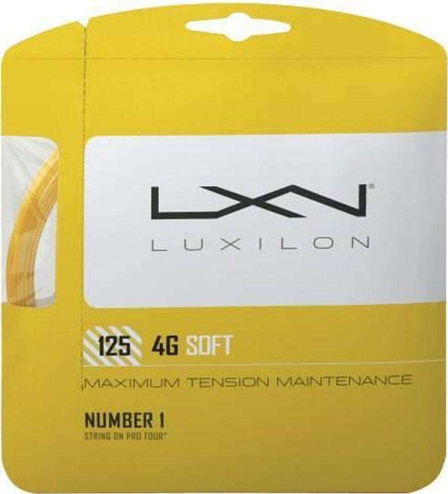Теннисные струны Luxilon 4G Soft (12.5 m)