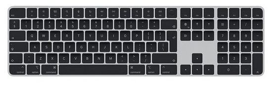 Беспроводная клавиатура Apple Magic Keyboard с Touch ID и цифровой панелью серый/черный, английская