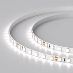 Светодиодная лента RT 2-5000 24V White6000 5mm 2x (3528, 600 LED, LUX) (Arlight, 9.6 Вт/м, IP20) 015651(B)