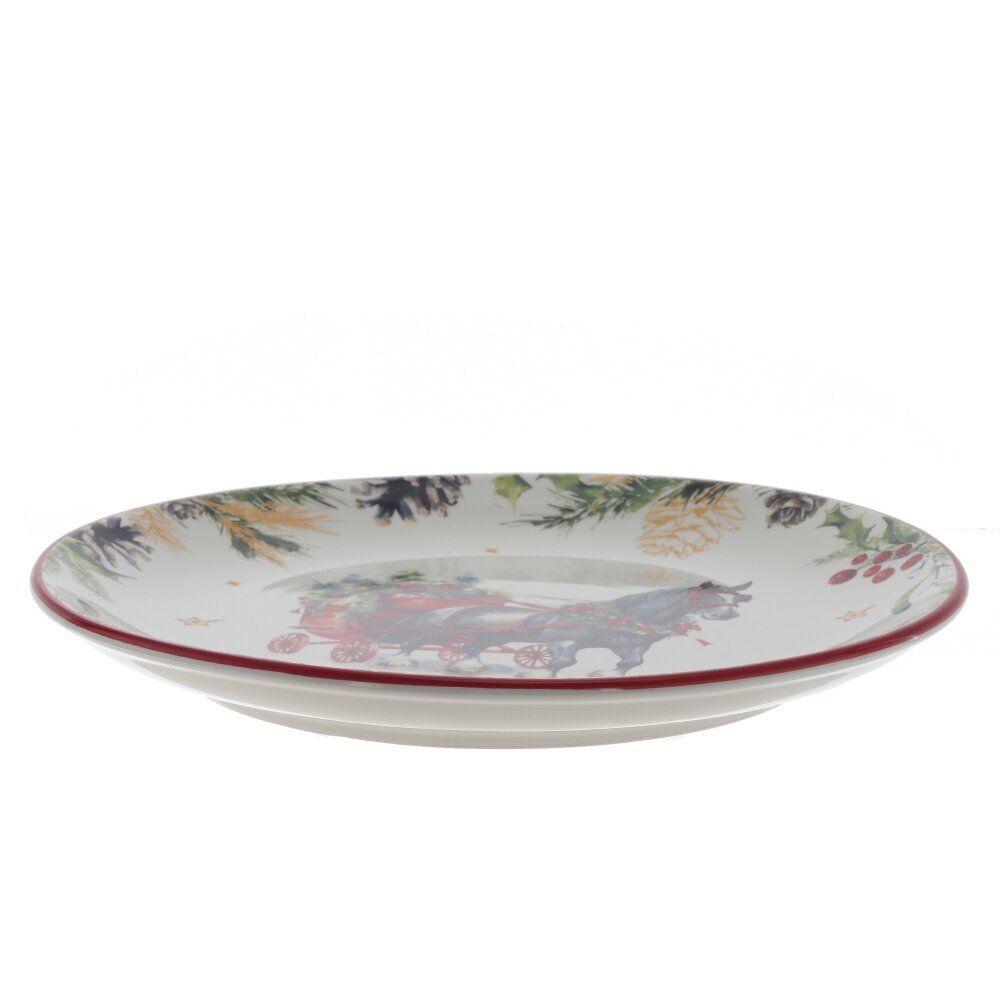 GAEM Тарелка "Олень", L26 W26 H2,5 см