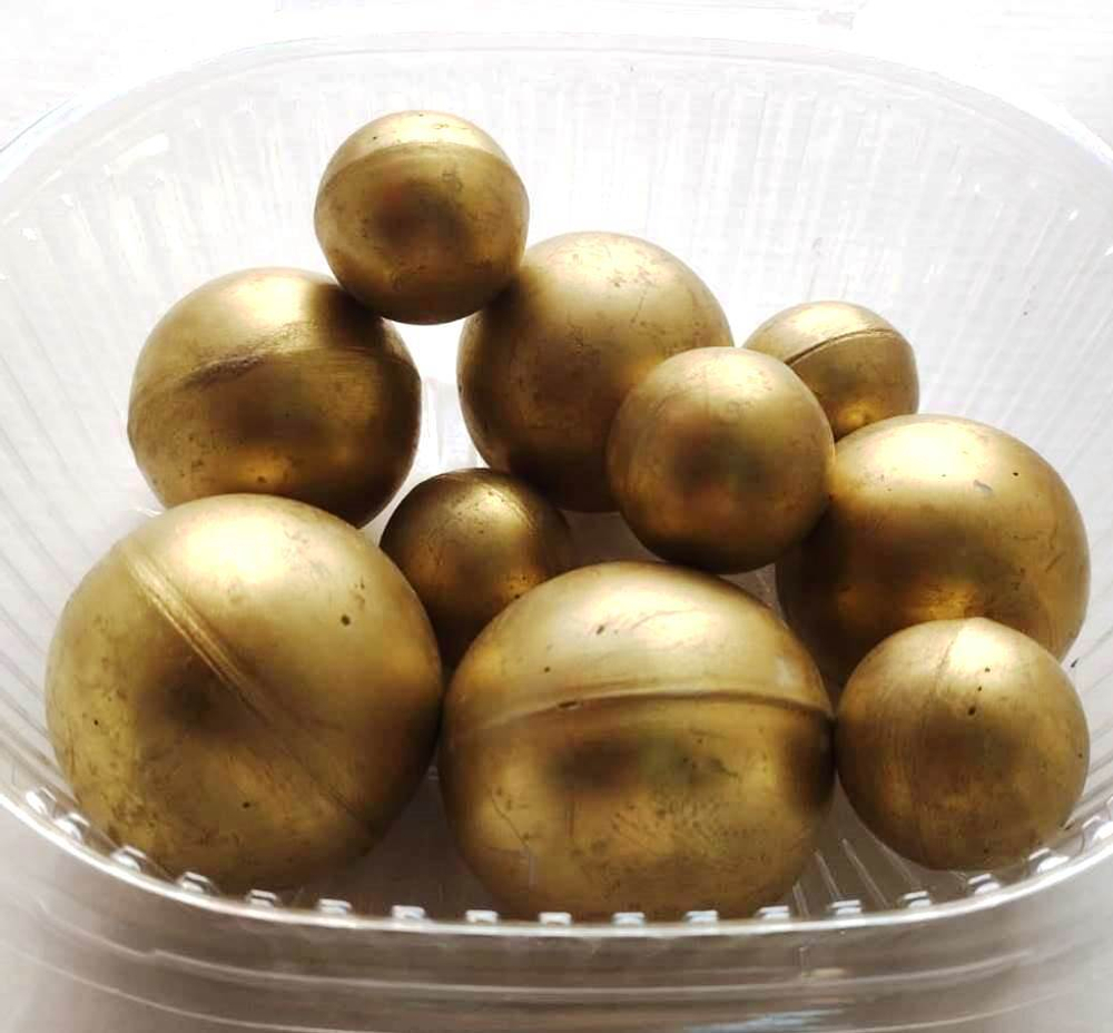 Набор шаров из шоколадной глазури 10 шт. Цвет МИКС