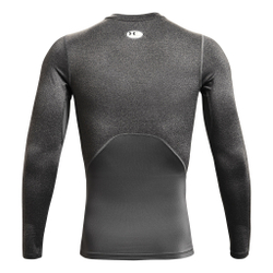 Мужское теннисное поло Under Armour Heatgear Comp Long Sleeve Men - Anthracite, Black