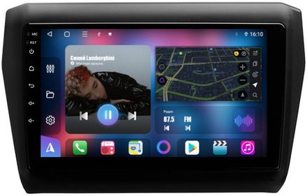 Магнитола для Suzuki Swift 2016-2022 - FarCar 179-2M QLED, Android 12, 8-ядер, CarPlay, 4G SIM-слот