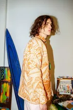 Куртка Soeurs с Вышивкой на Маленьком Кармане / Petrol Jacket оранжевая