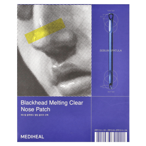 MEDIHEAL, Патчи для носа, тающие от угрей, 1 набор