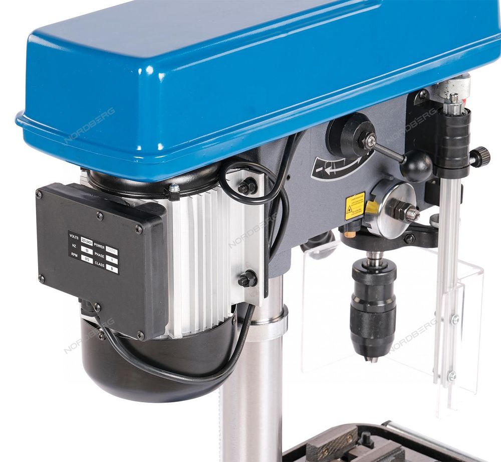 NORDBERG (ND1648V) Станок сверлильный с тисками, 500 Вт, 16 мм, вариатор скорости