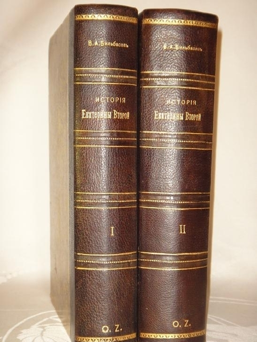 "История Екатерины Второй". В.А.Бильбасов. 1900г.