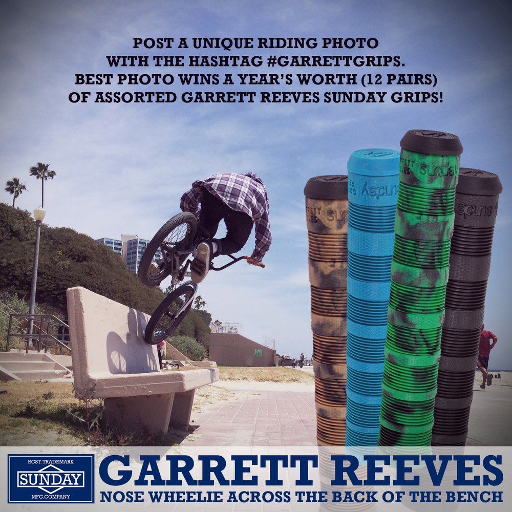 Грипсы Sunday Garrett Reeves (синий)