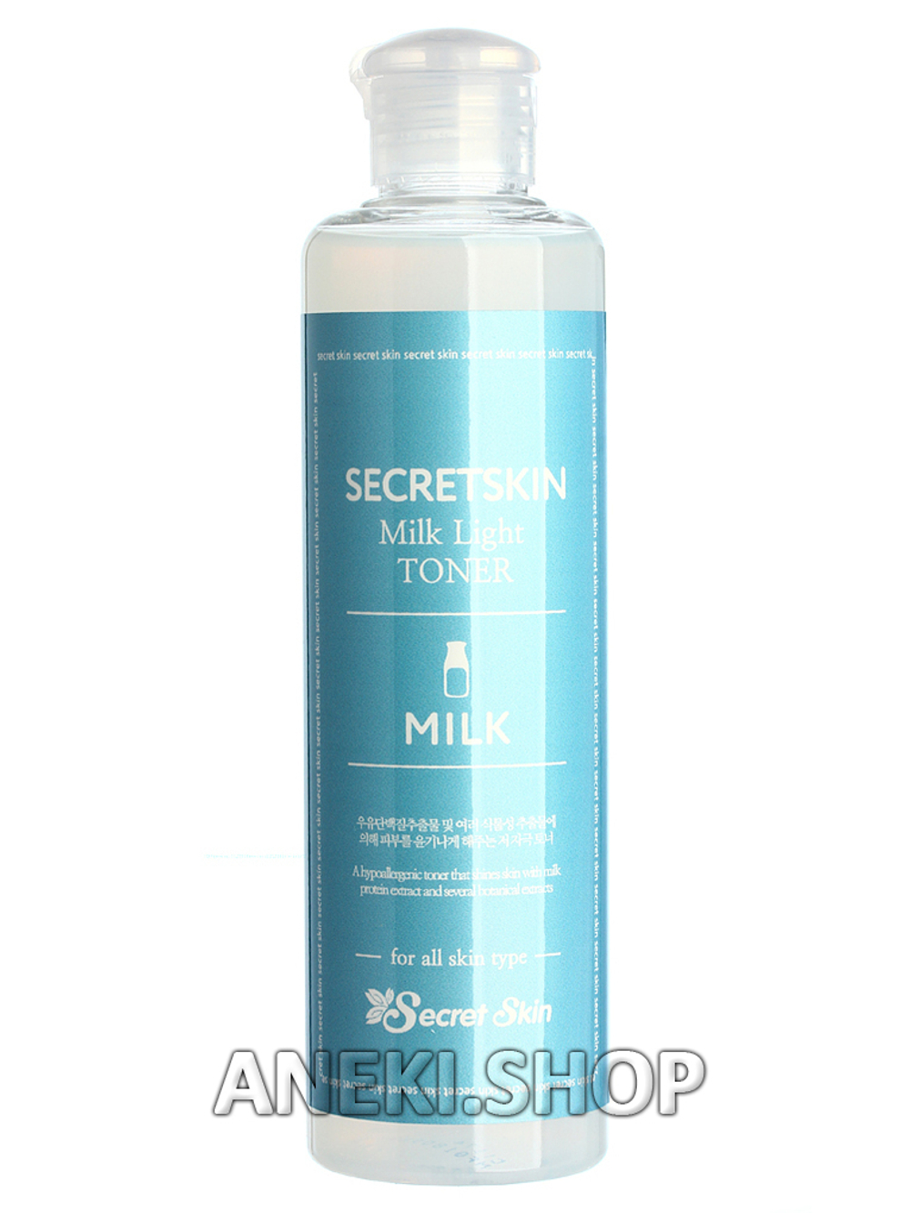 Тонер для лица антивозрастной с молочными протеинами 250 мл Secret Skin Milk Light Toner