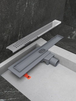 Душевой трап (лоток) EWRIKA 8600250 50 см, с сифоном