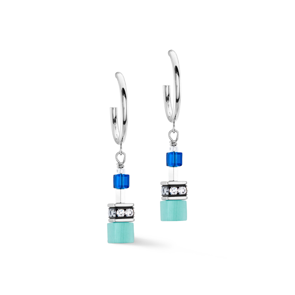 Серьги Coeur de Lion Turquoise 4715/21-0600