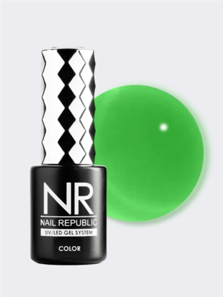 NR Гель-лак Витраж 561 травяной, 10мл