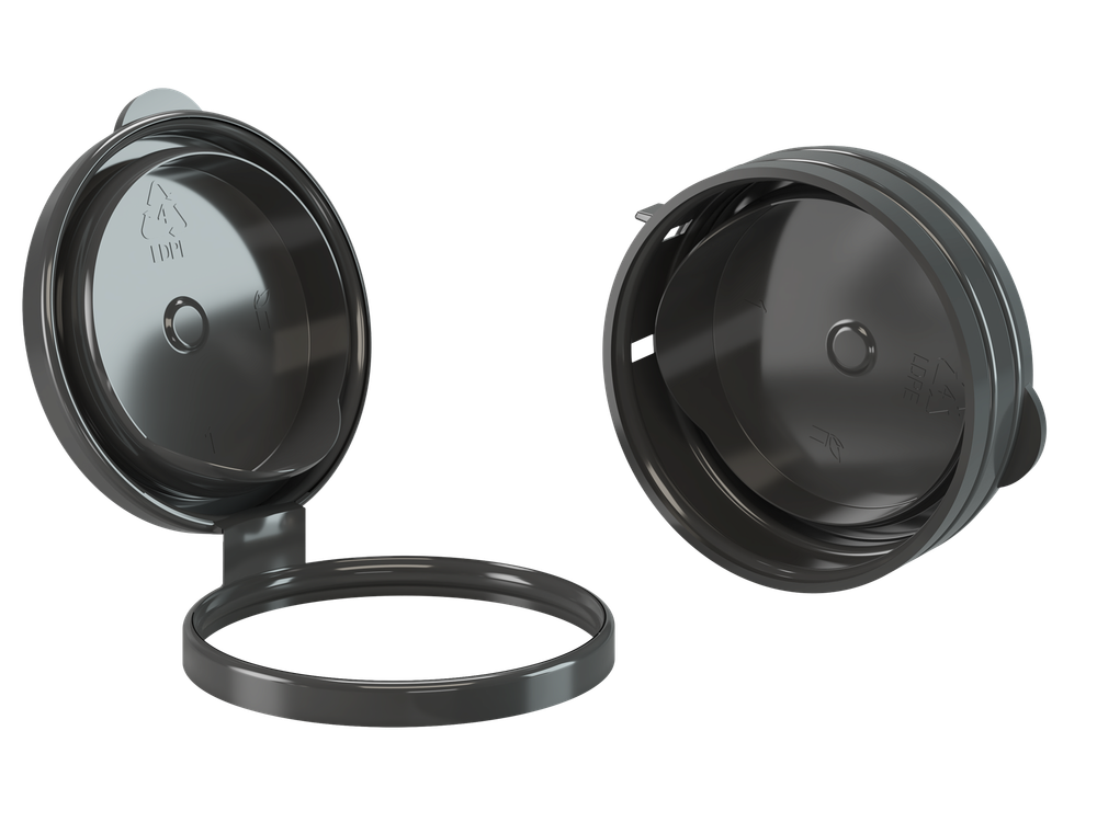 Крышка винтовая 38 мм ПП с КПВ