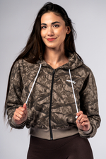 Кофта Relaxed Zip Hoodie POWER 895 LIGHT BROWN CAMO