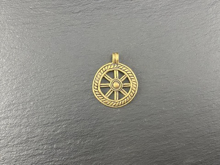 Подвеска. "Колесо". Солярный амулет. Русь 12-13 в.