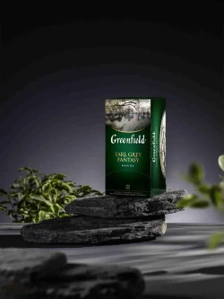 Чай в пакетиках чёрный Greenfield Earl Grey Fantasy, 25 шт