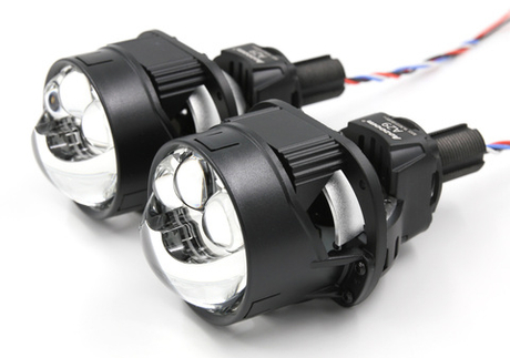 Билед модули Aozoom A29 2025 2.5 дюйма, 4 чипа, 5500K, 12V, 37W/64W, съемное гаечное крепление (комплект, 2шт)