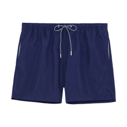 Мужские плавательные шорты темно-синие HOM SEA LIFE Beach Boxer 402537_4000RA