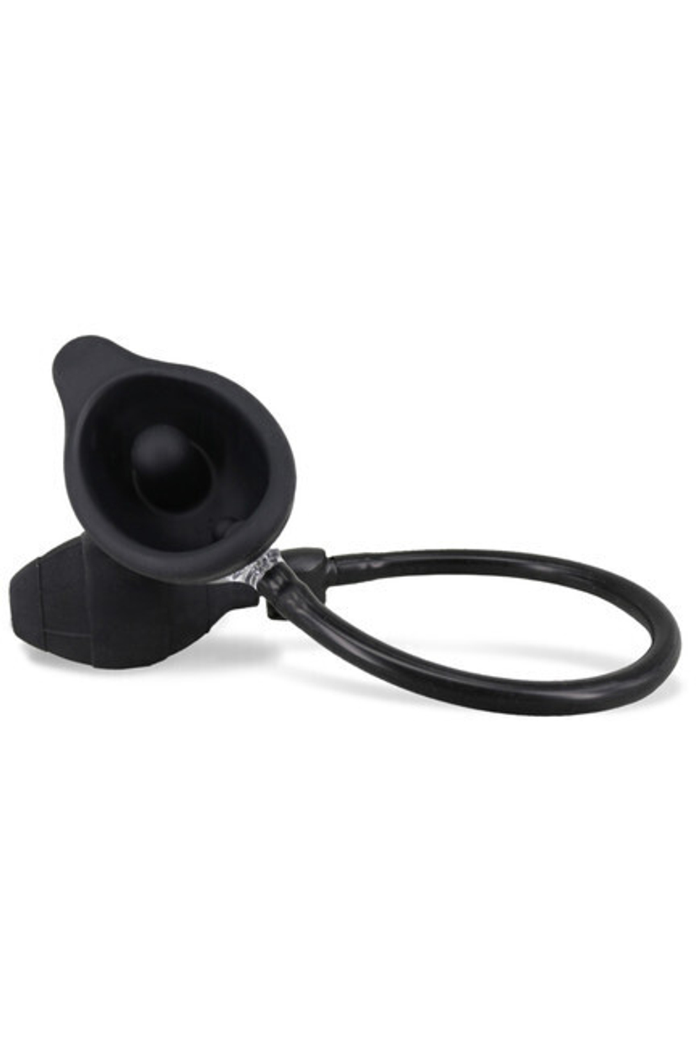 Вагинальная помпа с вибрацией Vibrating Vagina Pump (7 режимов) (Цвет: черный)