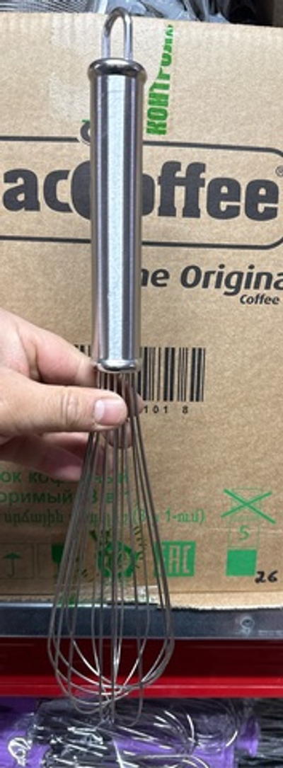 Венчик толстая ручка металл