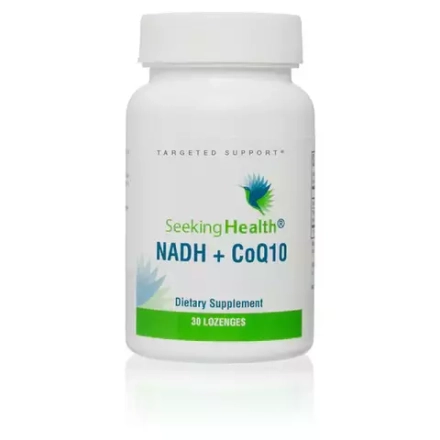 NADH + CoQ10 - 30 пастилок Seeking Health