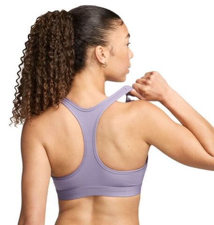 ТОП теннисный Nike Swoosh Light Support Non-Padded Sports Bra - Фиолетовый