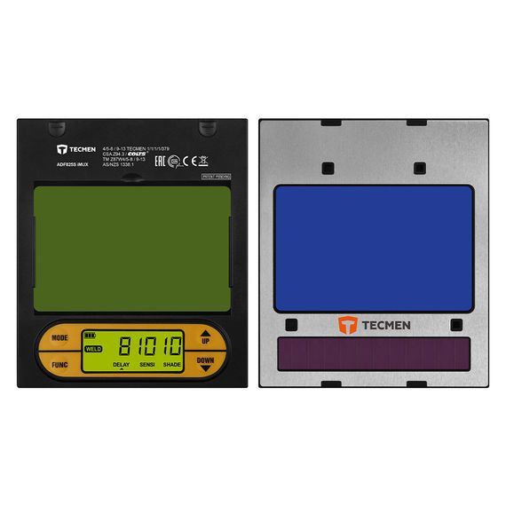 Маска сварщика Tecmen ADF 825S TM16 чёрная