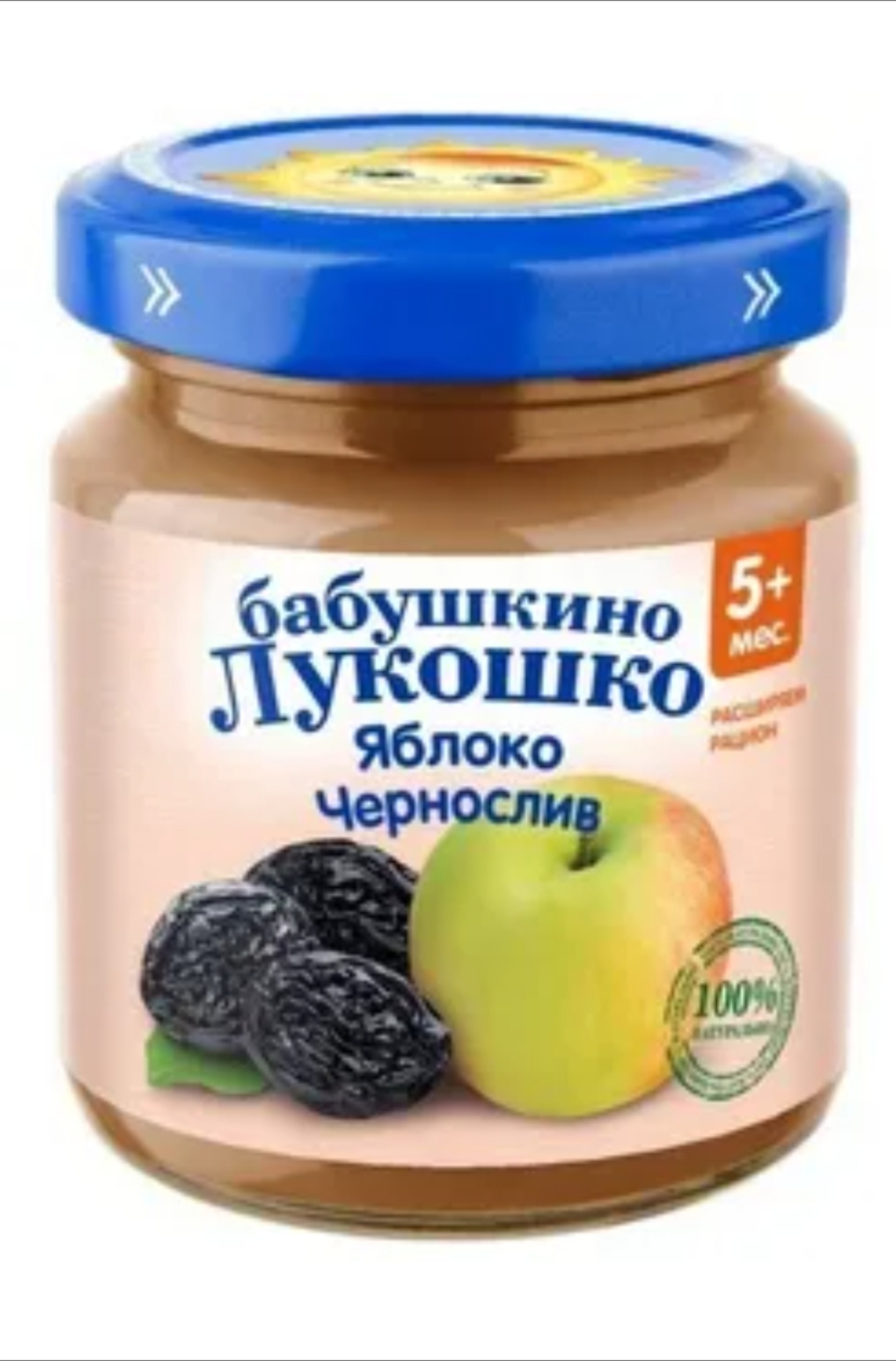 Пюре яблоко чернослив БЛ