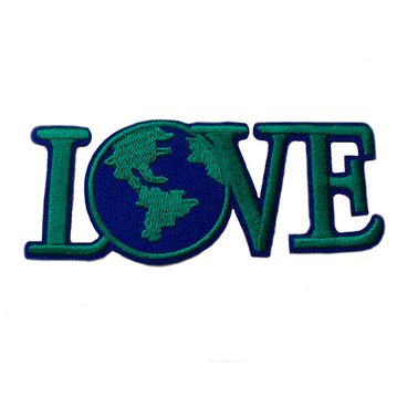 Нашивка на рюкзак и на одежду. LOVE