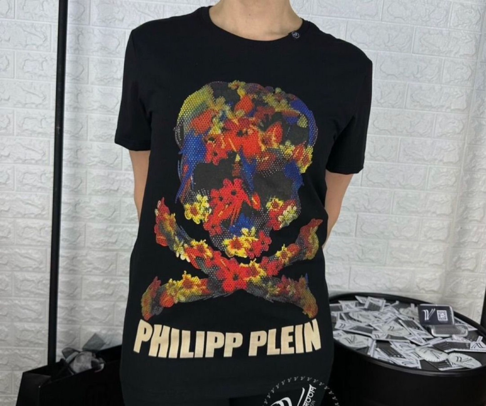 Футболка Philipp Plein Skull Flower
