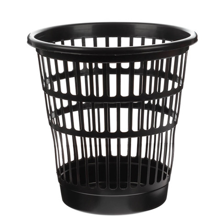 Корзина для мусора и бумаг 8,5л, сетчатая, полипропилен, 25х26х26см, 2 цвета