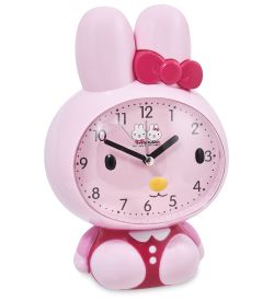 GAEM Art CL-75/3 Будильник «Зайка» розовый