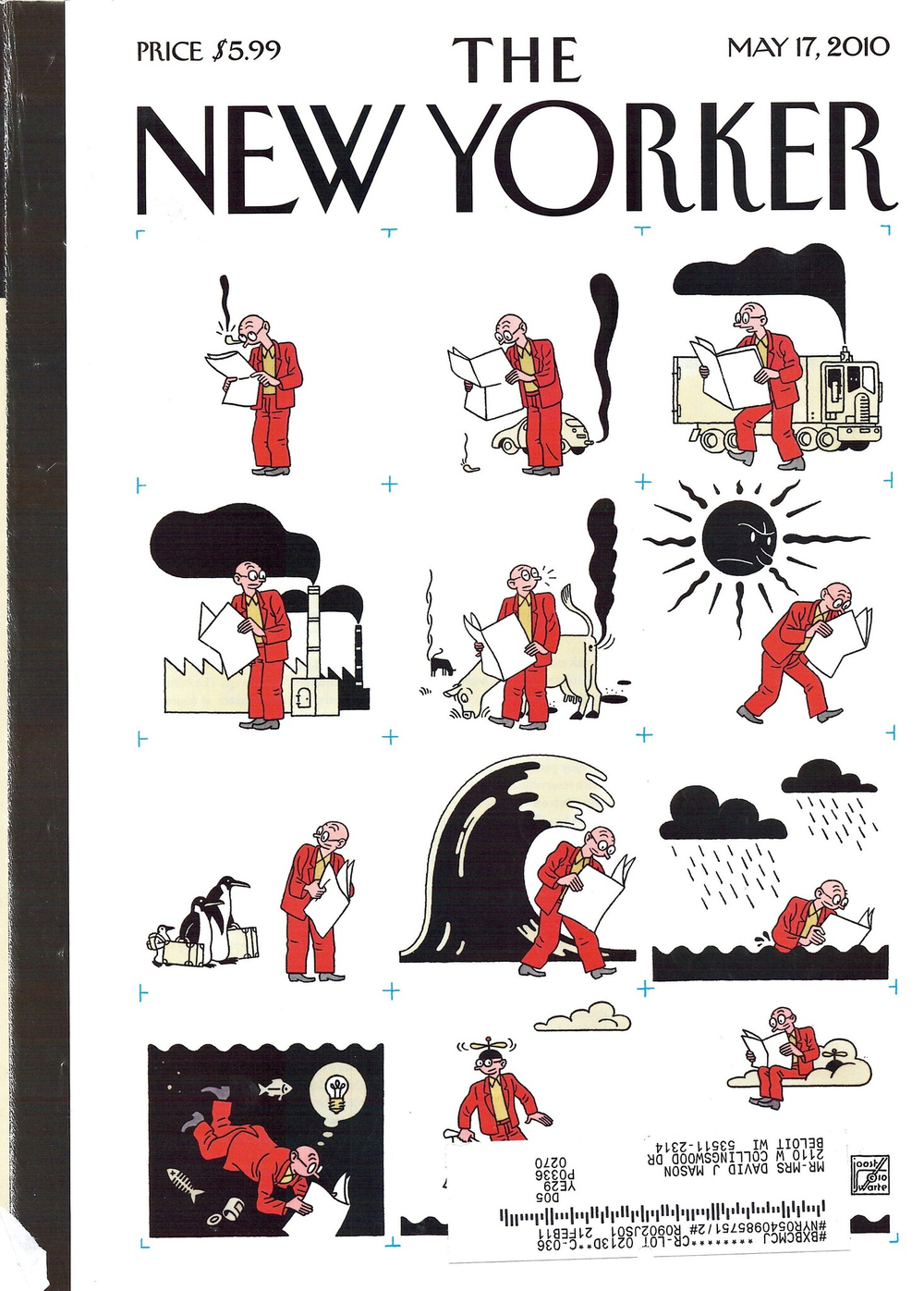 Журнал The New Yorker 17-05-2010, обложка